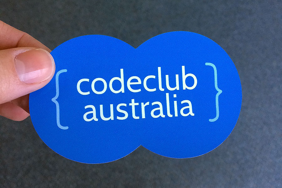 Code-club-peanut-shaped-sticker-label